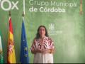 Paula Badanelli, portavoz del grupo municipal de Vox en el Ayuntaminto de Córdoba