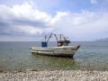 Barco en el que este lunes llegaron más de un centenar de inmigrantes a Baleares