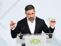 El presidente de Vox, Santiago Abascal