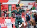 Kaden Groves celebró en Santander su tercera victoria en la Vuelta a España