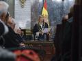 La presidenta del CGPJ Isabel Perelló, durante su intervención en el Tribunal Supremo