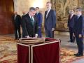 El nuevo magistrado del Tribunal Constitucional, José María Macías, jura su cargo, en el Palacio de la Almudaina, a 30 de julio de 2024
