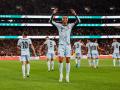 Cristiano Ronaldo celebra el gol número 900 de su carrera deportiva