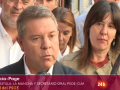 El presidente de Castilla-La Mancha, Emiliano García-Page