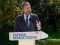 Carlos Mazón, tras la reunión de barones territoriales del PP mantenida con Alberto Núñez Feijóo
