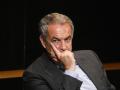 El expresidente del Gobierno José Luis Rodríguez Zapatero,  en el Círculo de Bellas Artes, en Madrid