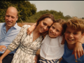 Kate Middleton, junto al Príncipe Guillermo y sus hijos