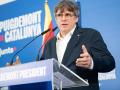 El candidato de Junts a la Generalitat de Catalunya, Carles Puigdemont, durante una rueda de prensa para valorar los resultados de las elecciones catalanas, a 13 de mayo de 2024, en Argelès (Francia). Durante la comparecencia, Puigdemont ha anunciado que ya ha abierto los primeros contactos con ERC y ha anunciado su intención de presentar su candidatura a la presidencia de la Generalitat en el debate de investidura. Junts obtuvo ayer, 12 de mayo, en las elecciones a la Generalitat de Catalunya, 35 escaños, tres más que en las pasadas elecciones autonómicas de 2021.
13 MAYO 2024;JUNTS;PUIGDEMONT;ARGELES;FRANCIA
Glòria Sánchez / Europa Press
(Foto de ARCHIVO)
13/5/2024