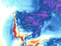 Mapa de anomalía de temperatura en España para el próximo viernes