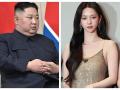 El líder norcoreano Kim Jong-un y la cantante surcoreana de K-Pop Karina
