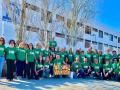 Concentración semanal de Plataforma per la Llengua en un centro valenciano