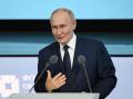 Vladímir Putin, presidente de Rusia, intervino en el X Foro Internacional de Culturas Unidas de San Petersburgo
