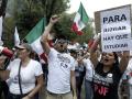 Jueces y estudiantes de derecho marchan en contra de la reforma judicial de López Obrador