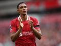 Trent Alexander-Arnold, durante un partido del Liverpool esta temporada