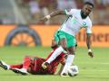 Fahad al-Muwallad, en un partido con su selección