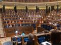 Vista general de las votaciones durante un pleno en el Congreso de los Diputados