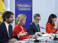 Rueda de prensa posterior al Consejo de Ministros, este martes en Madrid