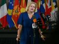 Nancy Faeser, ministra del Interior de Alemania, explica los acuerdos de los 'Países del Proceso de Berlín'