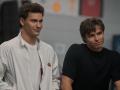 Monsters: The Lyle And Erik Menendez Story. (L to R) Cooper Koch as Erik Menendez, Nicholas Chavez as Lyle Menendez in episode 204 of Monsters: The Lyle And Erik Menendez Story. Cr. Miles Crist/Netflix © 2024