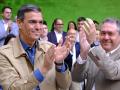 Pedro Sánchez y Juan Espadas, en un acto del PSOE en Úbeda (archivo)