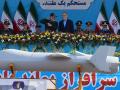 El presidente de Irán, Masoud Pezeshkian, y el comandante de la Fuerza Aeroespacial del Cuerpo de la Guardia Revolucionaria Islámica