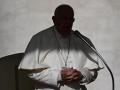 Pope Francis speaks during a weekly general audience on September 25, 2024 at St Peter's square in The Vatican. (Photo by Tiziana FABI / AFP)