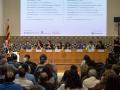 Reunión organizada por Òmnium Cultural en Barcelona en junio de 2024