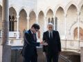 Salvador Illa recibe a Quim Torra en la Generalitat