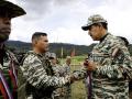 Nicolás Maduro durante un acto en el complejo militar de Fuerte Tiuna