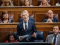 El ministro del Interior, Fernando Grande-Marlaska, en la última sesión de control