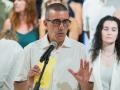 (Foto de ARCHIVO)
El doctor en Sociología y especialista en acción colectiva y comunitaria y políticas públicas, Xavier Godàs, interviene durante la presentación oficial de Nova Esquerra Nacional, la candidatura alternativa a Oriol Junqueras para liderar ERC a 29 de agosto de 2024, en Barcelona, Catalunya (España). Nova Esquerra Nacional concurrirá al congreso de los republicanos fijado para el 30 de noviembre. A diferencia de la candidatura personalista de Junqueras -bajo el nombre Militància Decidim-, la de Nova Esquerra Nacional propone un liderazgo "coral" y hoy ha revelado los nombres de quienes aspiran a ocupar la presidencia y la secretaría general.

Alberto Paredes / Europa Press
29 AGOSTO 2024;ERC;ASAMBLEA;REPUBLICANOS
29/8/2024