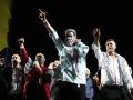 Fotografía cedida por Prensa Miraflores del presidente de Venezuela, Nicolás Maduro, durante un acto de gobierno este sábado, en La Guaira (Venezuela).