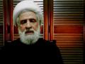 Una captura de imagen tomada del canal de televisión Al-Manar de Hezbolá muestra al subjefe Naim Qassem