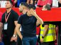Xavi Hernández gesticula tras encajar un gol frente al Sevilla en la pasada Liga