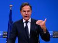El nuevo secretario general de la OTAN, Mark Rutte, en la sede de la Alianza en Bruselas