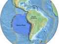 Un mapa de la región de la Dorsal del Pacífico Oriental donde se descubrió un antiguo fondo marino