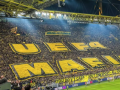 La afición del Borussia Dortmund mandó un duro mensaje a la UEFA