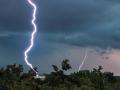 Imagen de una tormenta eléctrica