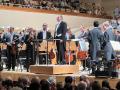 Final del concierto de la Filarmónica de Viena en el Auditorio Nacional