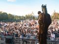 Virgen de la Salut, Patrona de la diócesis, sobre el escenario