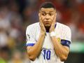 Kylian Mbappé, en un partido con la selección francesa