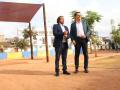 Daniel García-Ibarrola y José María Bellido, en el antiguo Cine Andalucía