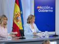 Yolanda Díaz y Pilar Alegría.