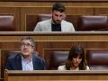 El portavoz socialista en el Congreso, Patxi López, en una sesión plenaria