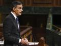 Pedro Sánchez, en el Pleno de este miércoles