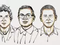 David Baker, Demis Hassabis y John M. Jumper