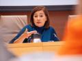 La presidenta del Congreso de los Diputados, Francina Armengol, comparece durante la Comisión sobre mascarillas en el Congreso de los Diputados, a 13 de mayo de 2024