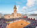 Imagen de la plaza de toros de Algemesí, Valencia, única en toda España