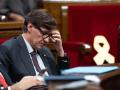 El presidente de la Generalitat de Catalunya, Salvador Illa, durante un debate de Política General en el Parlament de Cataluña, a 10 de octubre de 2024, en Barcelona, Cataluña (España). Este jueves continúa en el Parlament de Cataluña el Pleno en el que el presidente de la Generalitat, presenta las líneas generales de la política de su Govern para los próximos años reivindicando los acuerdos firmados con ERC y los Comunes.
David Zorrakino / Europa Press
10 OCTUBRE 2024;PARLAMENT;TERCERA SESIÓN;DEBATE;POLÍTICA GENERAL;BARCELONA;CATALUNYA
10/10/2024