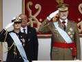 Así ha sonado el himno de España a la llegada de los Reyes al desfile por el Día de la Hispanidad
